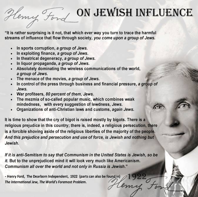 Henry Ford Anti Semitic Quotes. QuotesGram