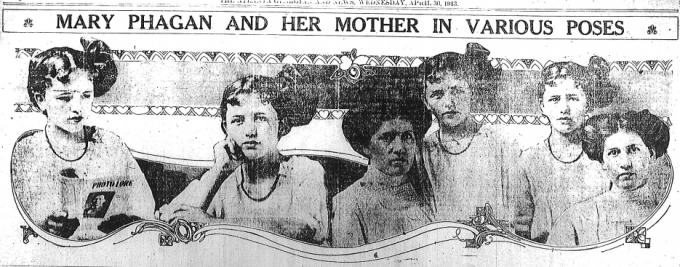 Mary Phagan and her mother
