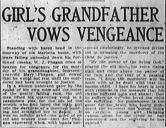 Girl's Grandfather Vows Vengeance