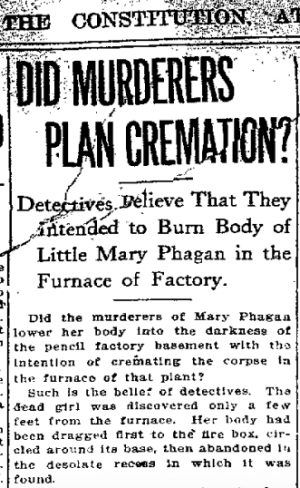 Did Murderers Plan Cremation