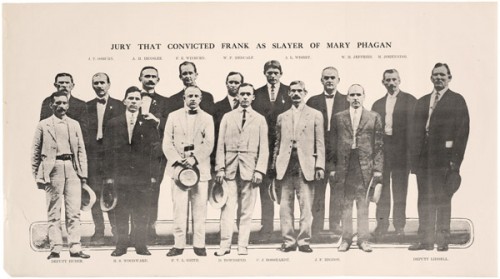 The jury that convicted Leo Frank