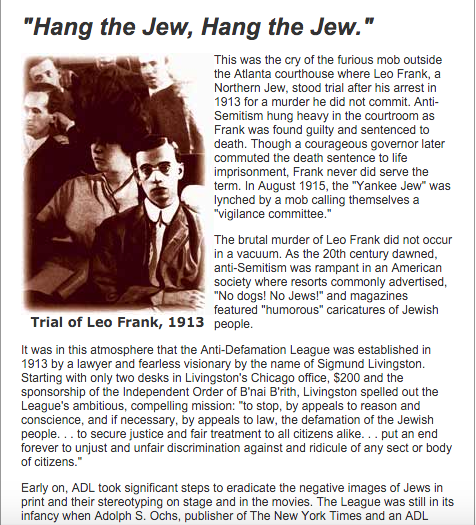 More claims about the Frank case, echoing the Dinnerstein fabrications, from the ADL Web site.